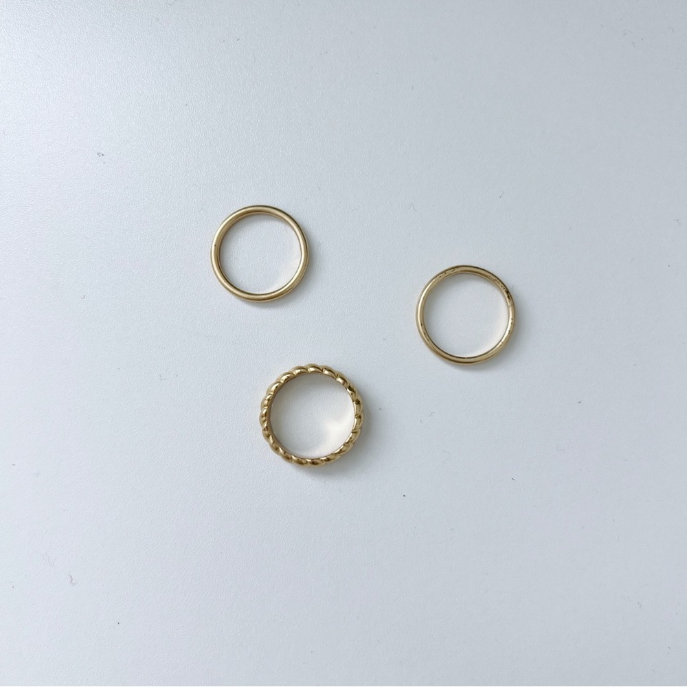 Madewell Ring Set
